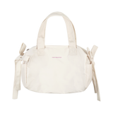 DOUBLE RIBBON TOTE BAG