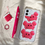 ミニクラブココジェリーハードアイフォンケース/mini crab kkokko Jelly Hard phone case