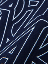ステッチロゴ半袖Tシャツ / DML Stitch Logo Short Sleeve T-shirt T78 Navy