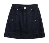 Denim mini skirt 