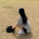 レタリングボクシーTシャツ