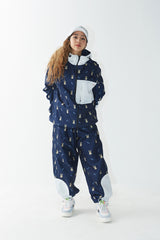 ロイヤルフリースミニベアラビットジョガーパンツ / BSR2223FWPT071 ROYAL FLEECE JOGGER PANTS MINI BEAR RABBIT NAVY