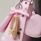 Heart Mirror Keyring