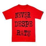 NEVER DESPERATE - RED (6664247574646)