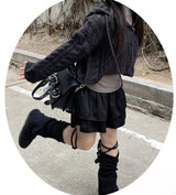 ラブリーカンカンバンディングスカート / Lovely cancan banding skirt