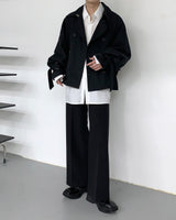 バルーンショートトレンチジャケット / GM Balloon Short Trench Jacket (2 colors)