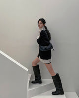(UNISEX) プディミックスニット