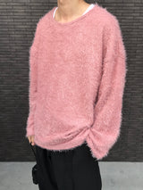 ヘアリーラウンドニットT