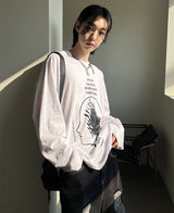 スクラッチスリーブT / Scratch Sleeve Tee (2 color)