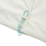 キルシーチェリールーバーラベルジップアップフーディジャケット/ CHERRY RUBBER LABEL WOVEN ZIP UP HOODIE JUMPER [CREAM] (6671083438198)