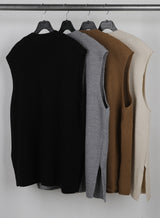 ニードユースリットベスト/ASCLO Need You Slit Vest (4color) (6590289379446)
