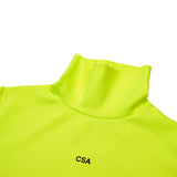 [UNISEX] Heat Technical Turtleneck (Neon Yellow) (6656111083638)