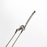 Silver baby bear necklace (6673129734262)
