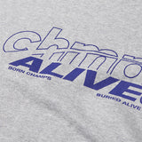 [BORNCHAMPS X BURIEDALIVE] BC X BA CHMPS ALIVE SWEATSHIRT B21ST01GY (4649641803894)
