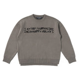 BASIC LOGO KNIT (2color) (6678700130422)