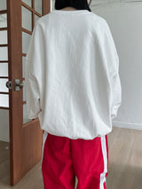 ソニック ボクシー スウェットシャツ / Sonic Boxy Sweatshirt (2color)