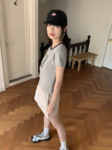 レタリング 半袖 プリント レタリング Tシャツ・カットソー