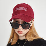 Classic Logo Ball cap [Burgundy] (6610298241142)