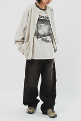 Peo Curved Parachute Denim (2color)