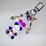 Purple haze keychain (6672856318070)