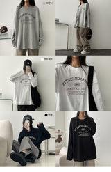 Ritan Loose Long Sleeve Tee