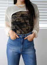 ネットボレロニット/Net Bolero Knit (2color)