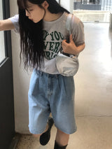 モアナデニムハーフパンツ