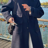 ASCLO Hidden Pocket Wool Coat (3color)