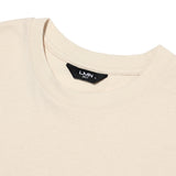 オーバーフィットマシュマロポイントショートスリーブT/OVERFIT MARSHMALLOW POINT SHORT-SLEEVED T-CREAM