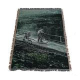 Tapestry woven blanket WB03
