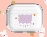 ミニモチラビットAirPodsケース / Mini Mochi Rabbit AirPod Case