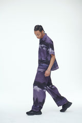 ウィンドフローパンツ / Purple Wind Flow Pants