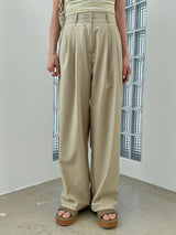 ジアピンタックスラックス / Jia Pintuck Slacks (2color)