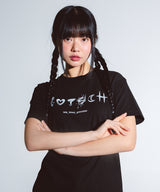 KITSCH TATTOO LETTERING SHORT SLEEVE (BLACK)