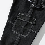 スティッチポイントデニムパンツ