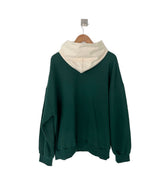カバーツートンルーズフィットフーディ―/COVER TWO TONE LOOSEFIT HOODY