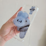 バニーダンダンアクリルスマホグリップ/Bunny DungDung Acrylic Smart Tok BLUE