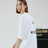 オーバーフィットレタリングショートスリーブT/OVERFIT LETTERING SHORT-SLEEVED T-WHITE