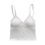 Lace cap sleeveless