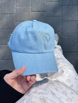 デニムリボンキャップ / denim ribbon cap (light blue)