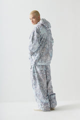 フーデッドSCWジャケット/BSR2223FWJK032 DSXBR HOODED SCW JACKET WHITE