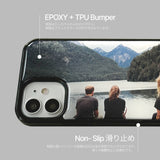 (Basic)Black Bumper Case_Green Sunday