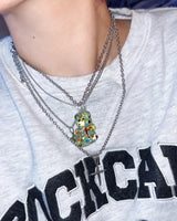 Two chain layered necklace (6685444505718)