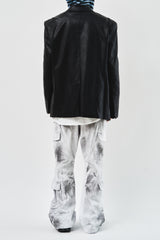 Over Single Leather Jacket (3color)
