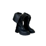 Zipper boots