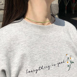 BASIC LEATHER Necklace (12color) (6655478825078)