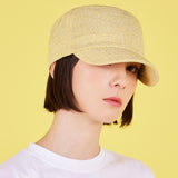 Epoxy Stud Bellboy Cap Yellow