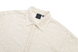 パンチングニットウェスタンシャツ / PUNCHING KNIT WESTERN SHIRT_OATMEAL