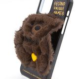 SUN CASE PATCH FUR BEAR DARK BROWN (6535226687606)