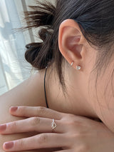 [92.5silver] kitsch heart earrings (2colors)